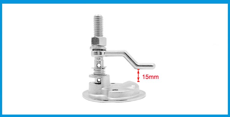 IBST LIFE Marine Grade SS316 Cam Latch Flush Pull Hatch Deck Latch Lift Handle with Back Plate Boat Hardware Accessories