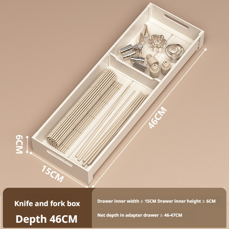 Pojemnik robić szuflady kuchennej, przegródka robić szafki, wbudowany stojak na naczynia, organizer na miski, pałeczki, talerze, uchwyt na sztućce, ociekacz na naczynia.: FIOLETOWY