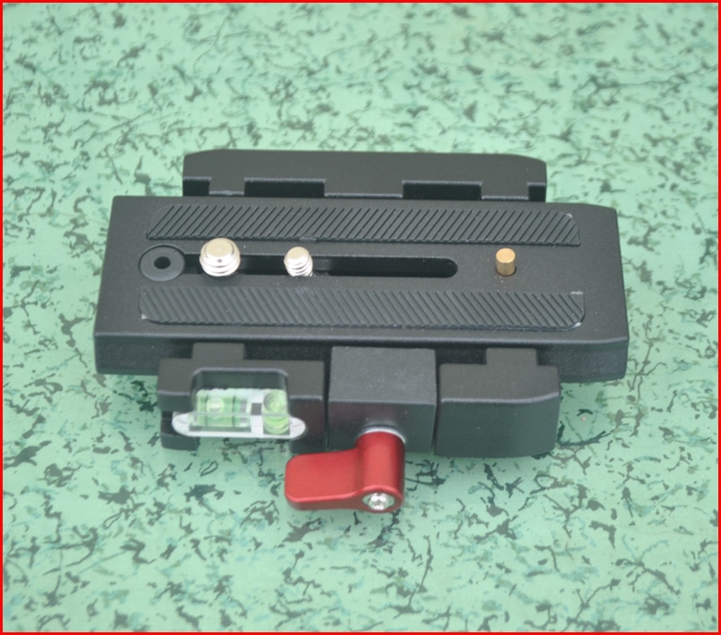 Camera Tripod Aluminum Quick Release Plate Assembly P200 Clamp Adapter for Manfrotto 577 501 500AH 701HDV Q5 HD2000 HD4000