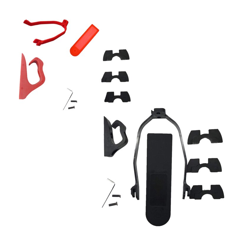 For Xiaomi Scooter M365/M187/Pro Accessories Combination Set Special Hook Shock Absorber Damping Damping Meter Silicone Sleeve