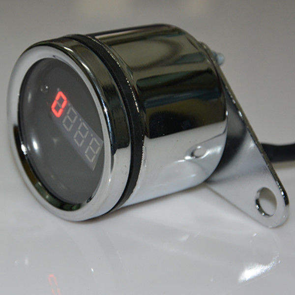 Digitale Motor Rode Led Toerenteller Rpm Speed Meet Gauge Meter Snelheid Tester