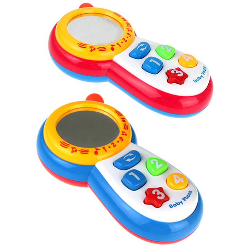 Baby Telefoon Muzikaal Speelgoed Kinderen Educatief Speelgoed Zuigeling Mobiele Telefoon Speelgoed Kinderen Leren Muziek Speelgoed Mini Telefoon