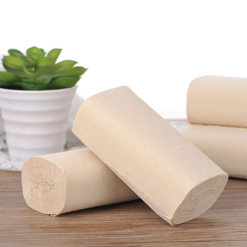 12 Rolls Toilet Paper Silky Smooth Soft Original Bamboo Pulp Paper 4-Ply Tissues