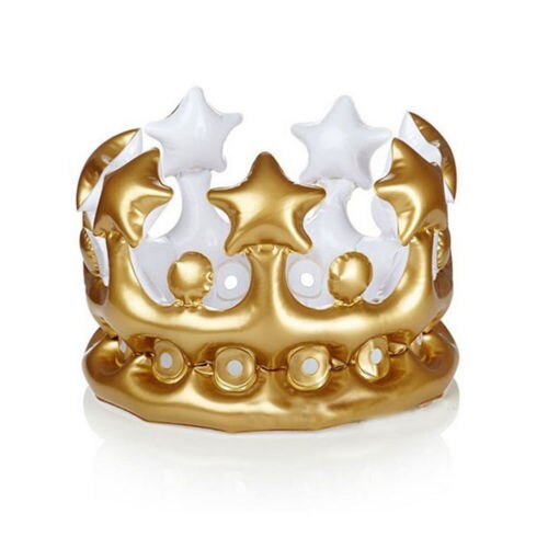 Chapeau couronne en or pour enfants et adultes, chapeau d&#39;anniversaire, King, jouet, décoration de fête,