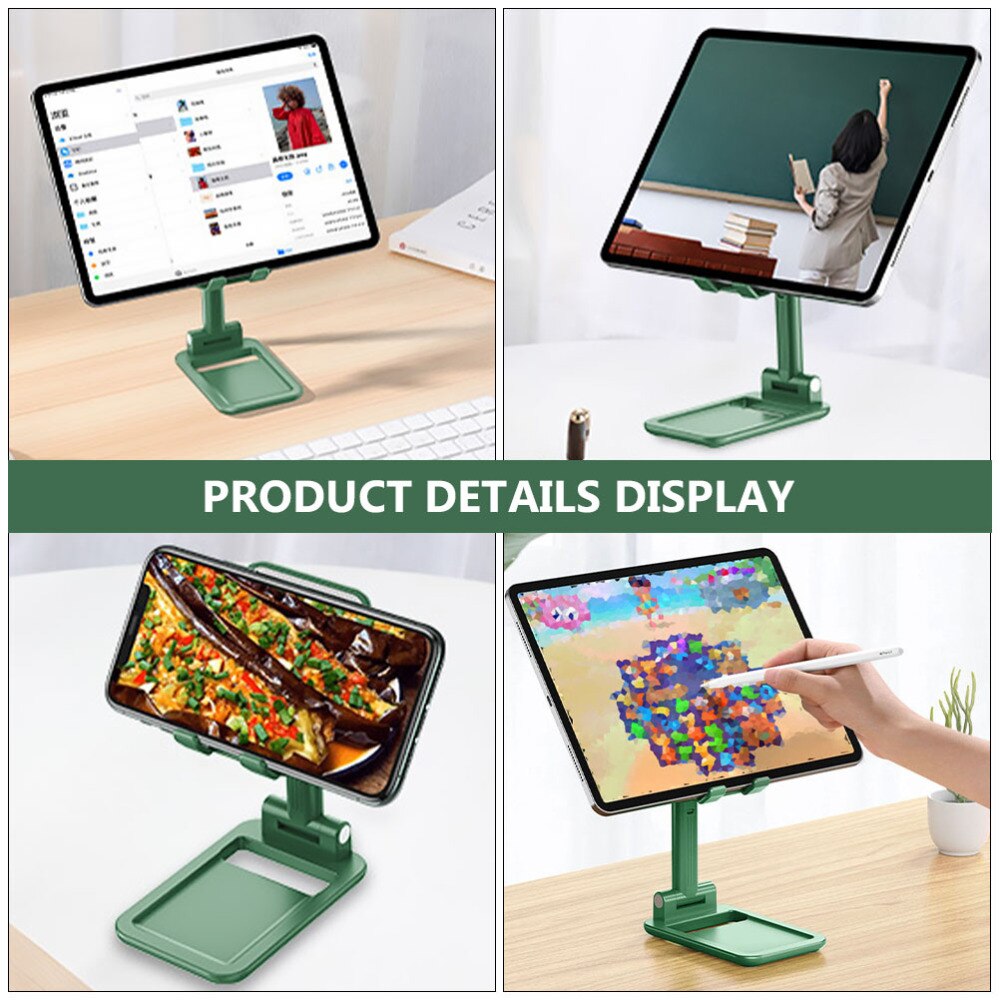 Foldable Tablet Phone Rack Phone Holder Compact Tablet Holder