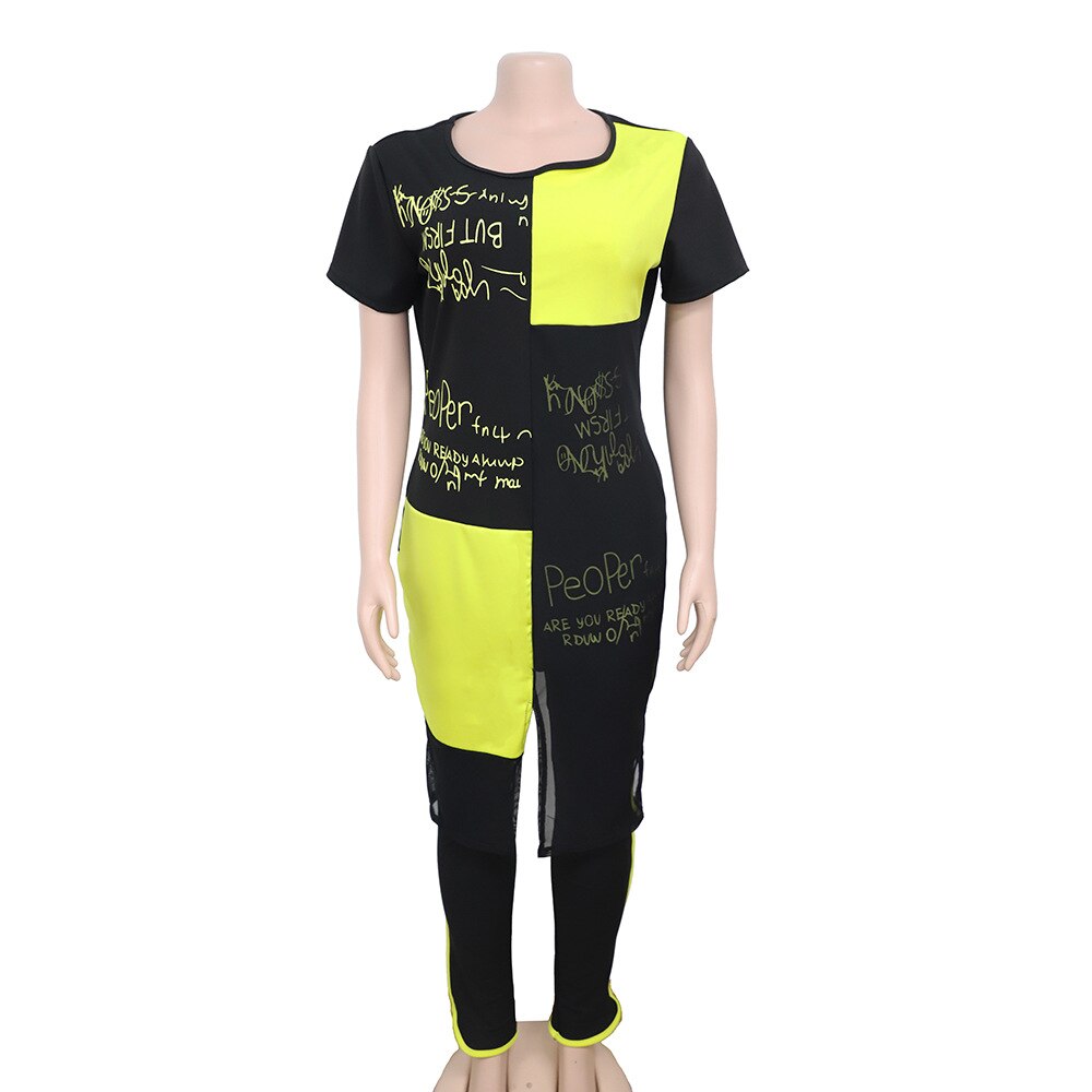 2 todelt sæt kvinder outfits afrikansk tøj dashiki afrika jakkesæt top bukser super elastiske fest plus størrelse jakkesæt til dame