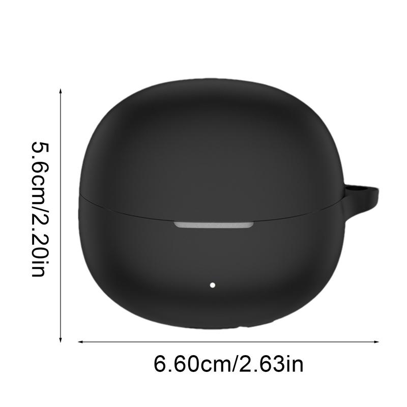 Soft TPU Case For QCY Melobuds Pro Anti Dustproof Earphone Charging Case Protective Shell Silicone Scratch-Resistant