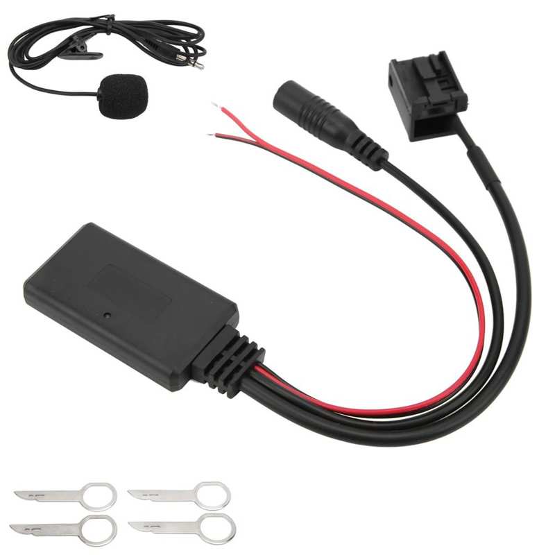 AUX IN Bluetooth Module Handsfree Microphone Wireless with 4 Disassembly Tool Replacement for Focus 2004 On‑Wards 6000CD for