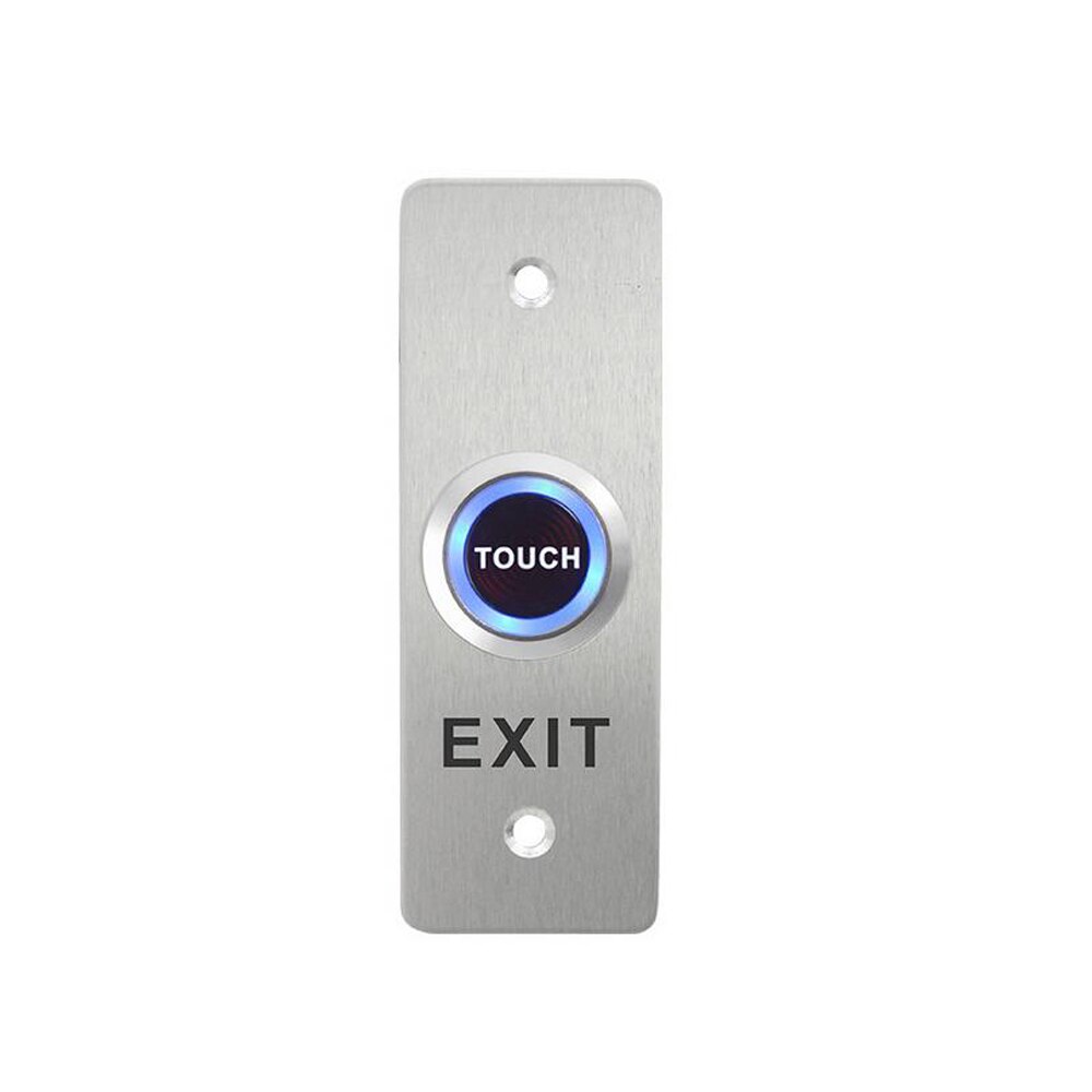 Zinc alloy exit touch Button Push Switch Door Sensor Opener Release for Magnetic Lock Access Control Electric Lock