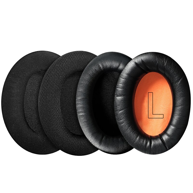 Coussinets d&#39;oreille en mousse de cuir, oreillettes de remplacement pour casque de jeu HyperX Cloud Alpha Pro / flight / stinger / cloud II 2