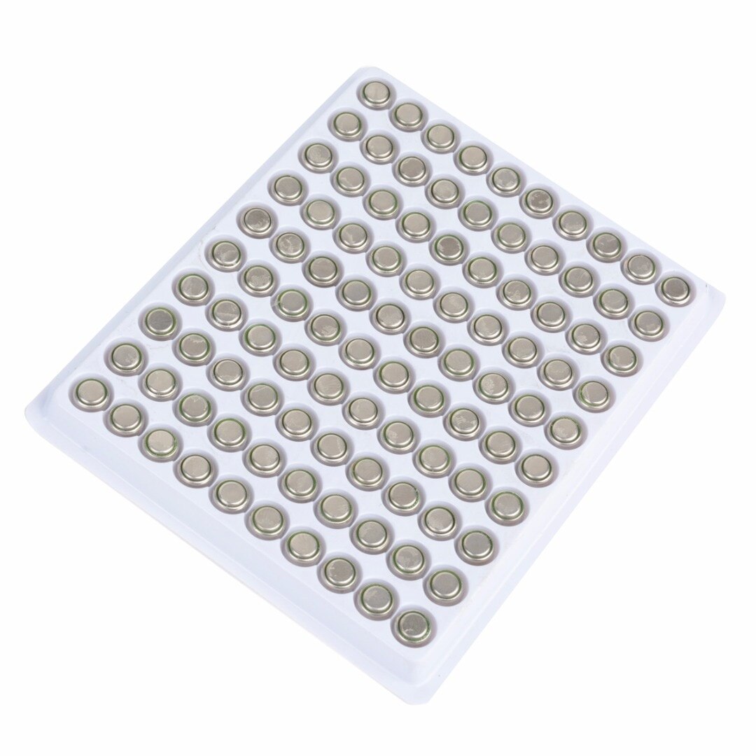 100pcs 1.5V AG3 Button Batteries For Small Electronic Devices LR41 SR41 Lithium Cell Coin Battery Calculators Watch Toy Battery