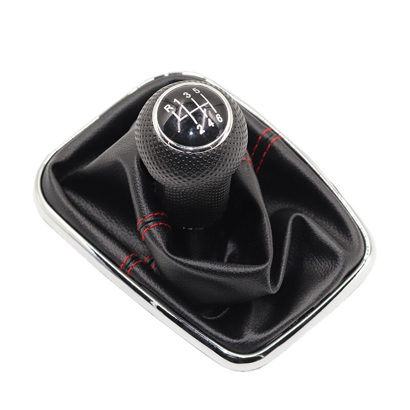12MM 5/6 gängen für dekorationen schaltknauf Für VW 2003 Golf 4 IV MK4 GTI r32 Jetta jdm schaltknauf Schalthebel Knopf: 6 Geschwindigkeit rot Linie