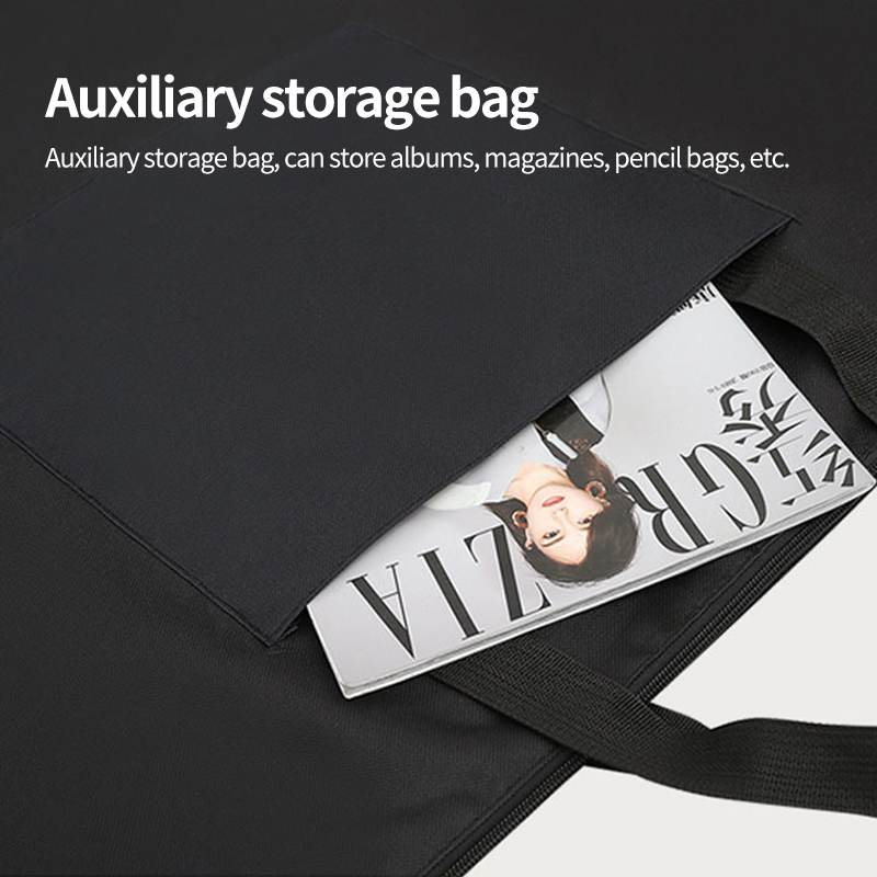 AngelMark-Bolsa para tablero de pintura de tela Oxford, impermeable, de gran capacidad, bolsa de dibujo Simple, conjunto de herramientas de dibujo para artistas y estudiantes