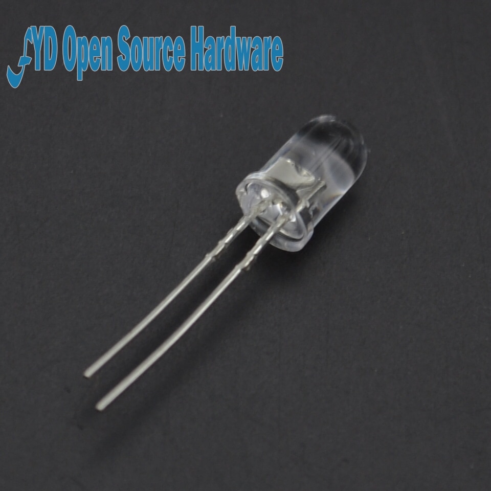 500pcs LED 5mm white of circular LED high brightness LED lights