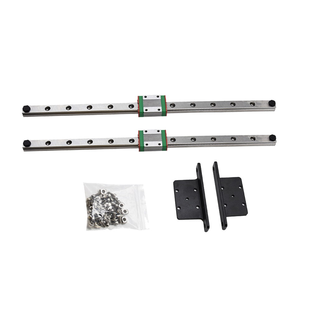 Kit de Rail linéaire axe Y pour pièces d'imprimante 3D Ender-3/Ender 3 V2 Ender3 Pro Dual MGN12H 300MM, nouvelle mise à niveau: Bleu