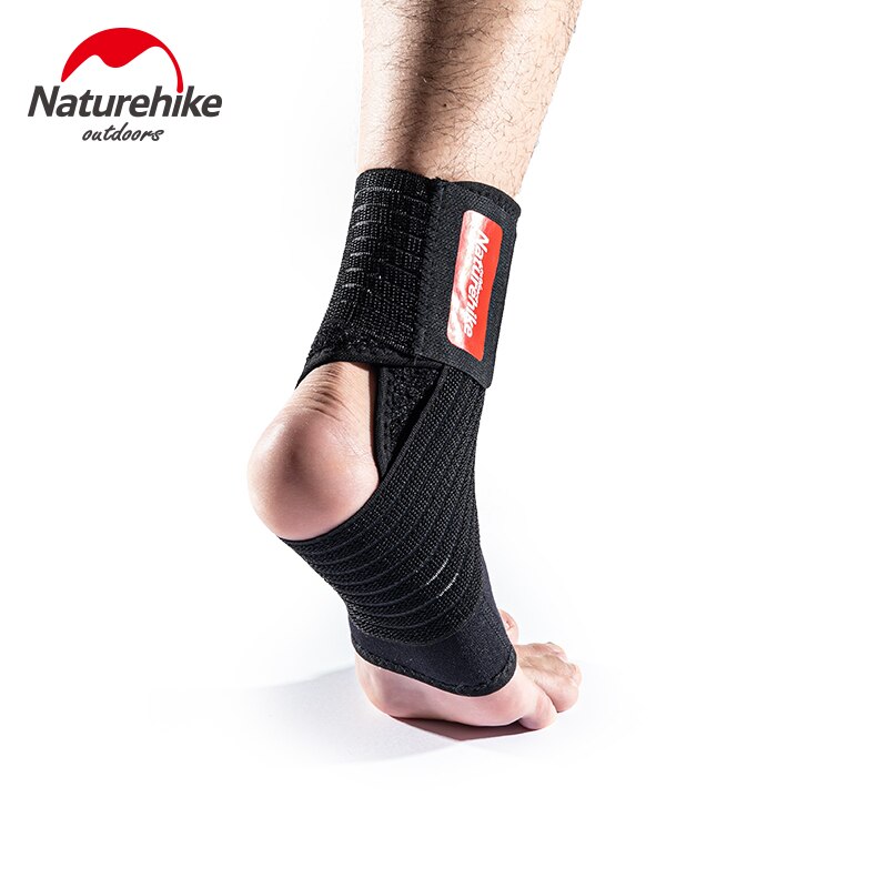 Naturehike outdoor sport halvöppen delad justerbar fotledsstödbandage elasticitet andningsbandage anti stukningsskydd