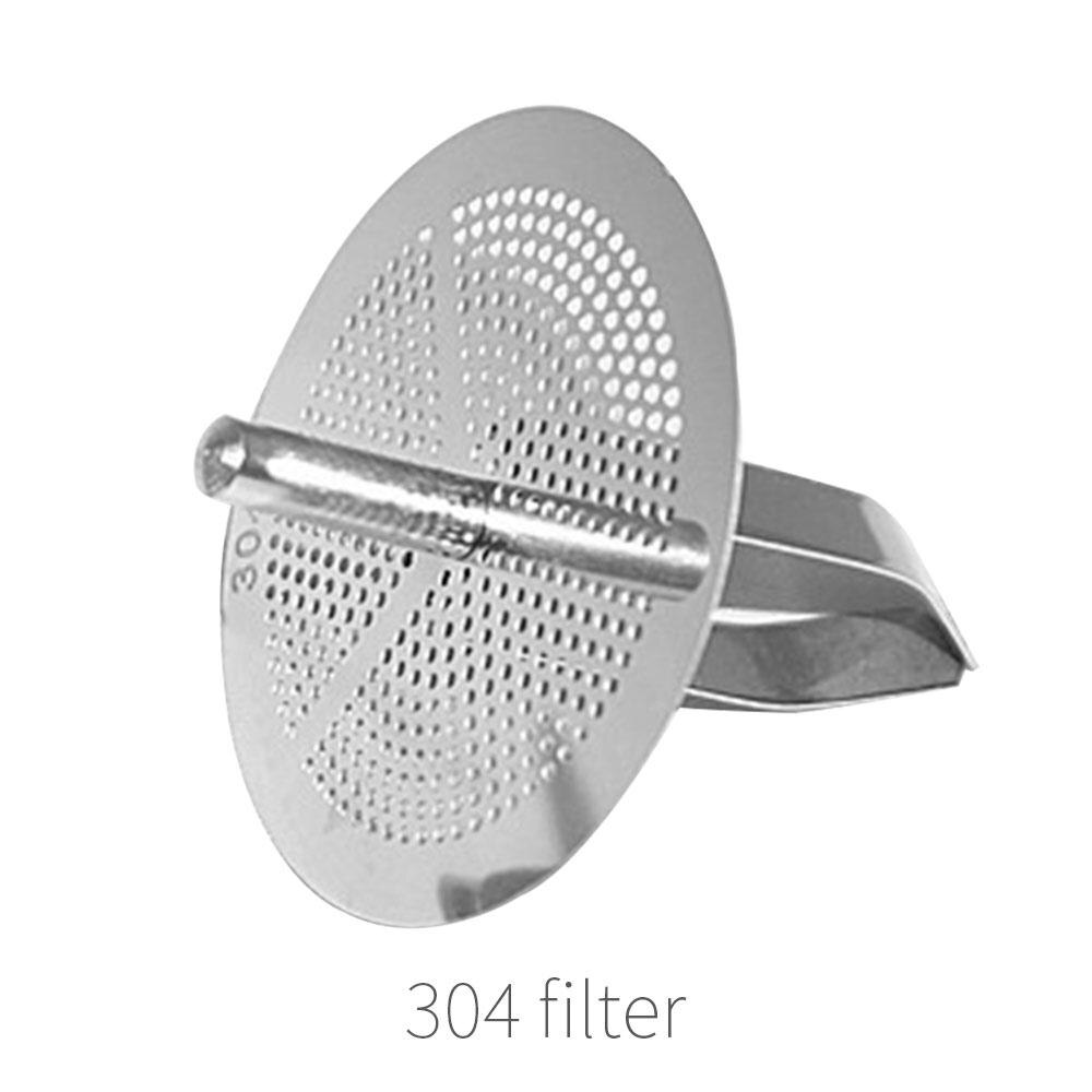 Stainless Steel Funnel Kitchen Oil Liquid Funnel Metal Funnel with Detachable Filter Wide Mouth Funnel for Canning Kitchen Tools: 304