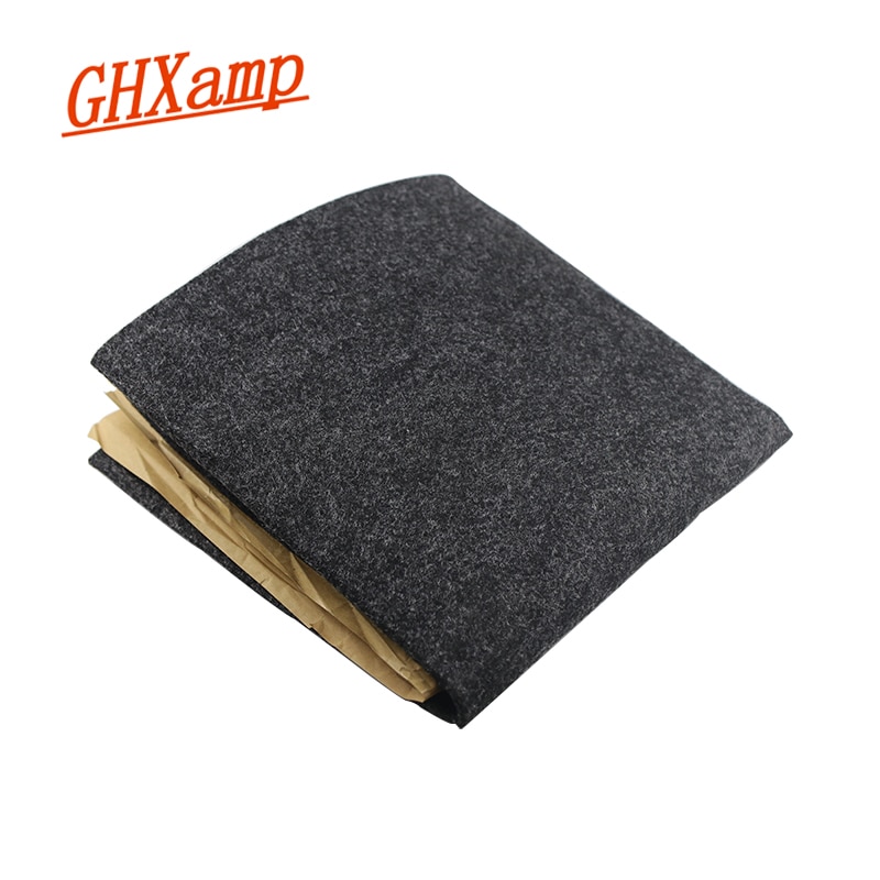 GHXAMP 0.5M * 1 metr głośnik Subwoofer czuł flanelowe dźwiękochłonne bawełny dekoracyjne KTV głośnik sceniczny DIY samoprzylepne