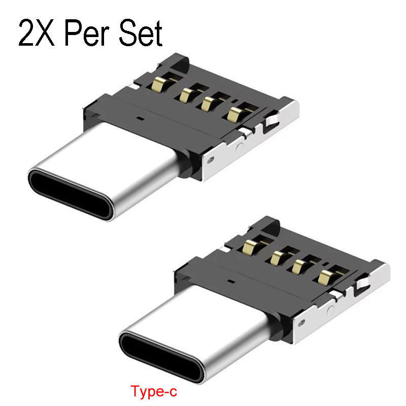 ADATTATORE CONVERTITORE DA Tipo-C Type-C Femmina USB A Maschio OTG x