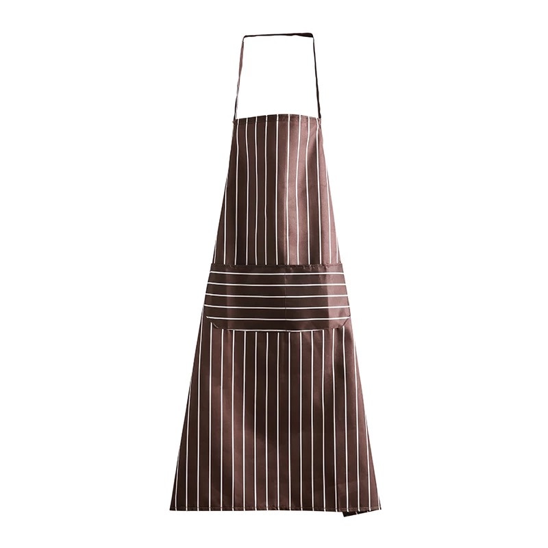 Tablier sans manches pour femmes et hommes, pour la cuisine, cuisson, Restaurant, BBQ, enfants, bavoir de chef, accessoires de cuisine: brown