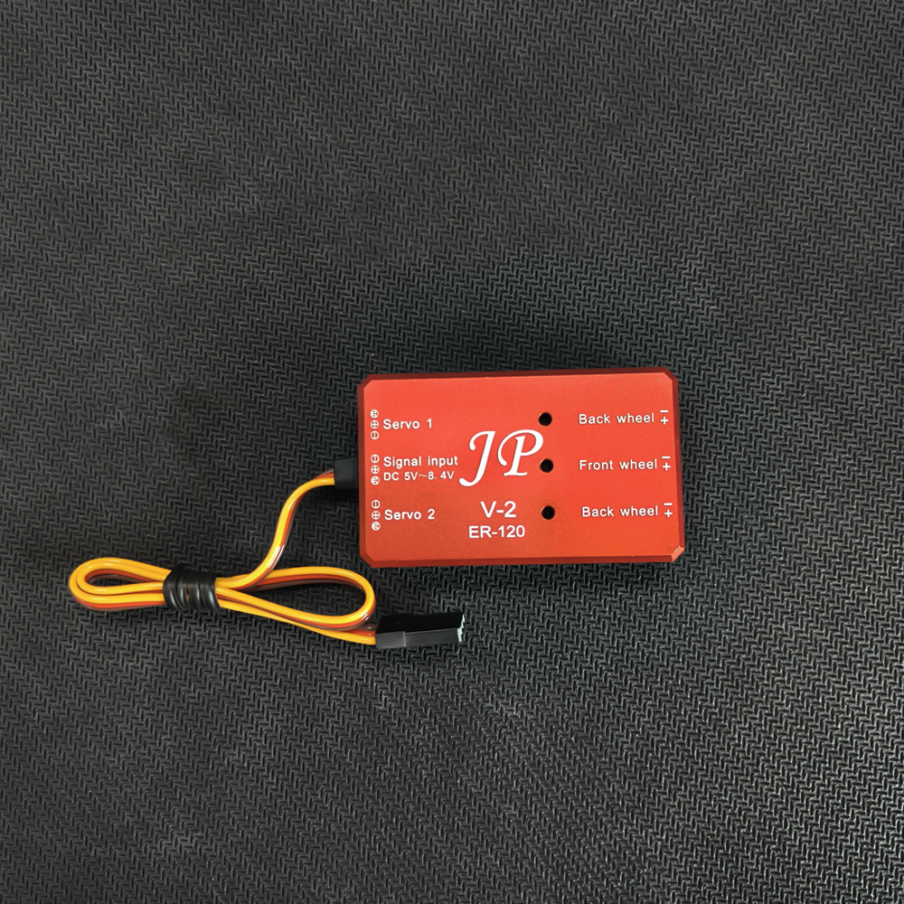 JP Hobby contrôleur rétractable ER120 V1 et V2 pour train d'atterrissage rétractable RC à voilure fixe JP 4 kgs
