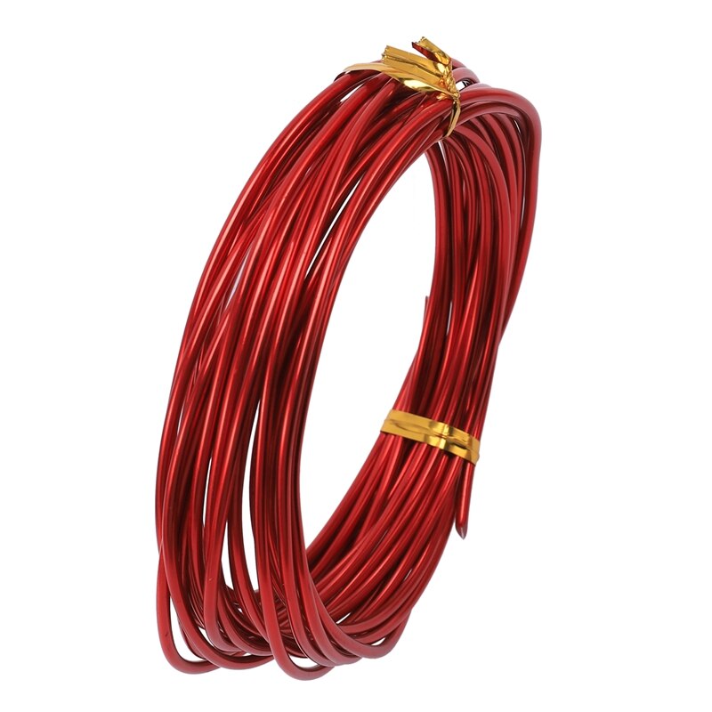 24 Rolls Multi-Colored Aluminum Craft Wire - 0.8mm, 1.5mm, 2mm Diameter Assortment For DIY Jewelry & Sculpture - View #12