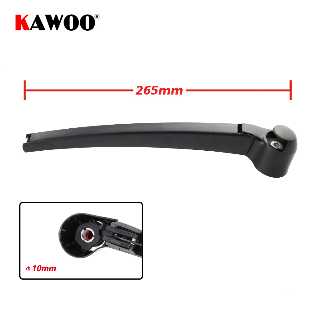 Kawoo bil bakre torkarbladblad bakrutetorkare arm för volkswagen vw golf 5 hatchback  (2004) 335mm vindrutetorkare