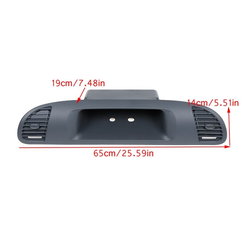 Armaturenbrett Gehäbenutzen Tafel Abdeckung + Regal Passagier Fach Mit Luft Lüftungsschlitze für Mercedes Benz Sprinter CDI 1999-2006
