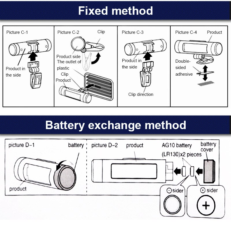 Digitale Auto Klok Lcd Temperatuur Thermometer Klok 2 In 1 Auto Digitale Klok Air Vent Outlet Clip Op Klok in Auto