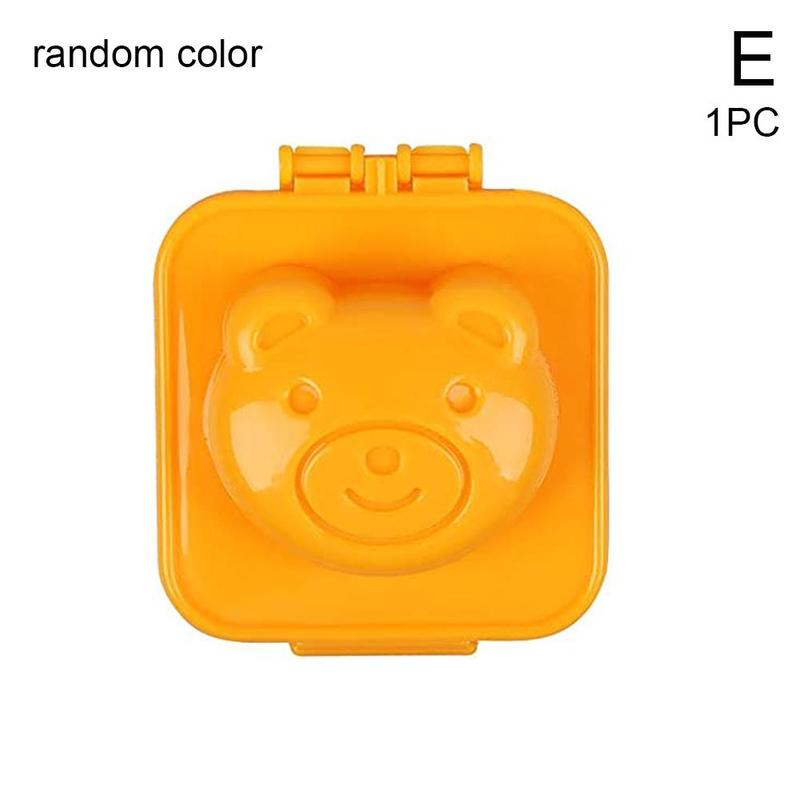 Moule à œufs durs 1 pièce, anneau à œufs de dessin animé mignon Diy, machine à Bento, coupeur de décoration boule de riz, accessoires de cuisine pour cuisine B8m8: Bear