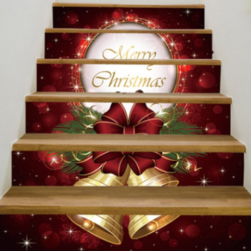 Kerstboom Rendier Trap Sticker Woonkamer Trap Floor Decal Trap Home & Living Trap Stickers
