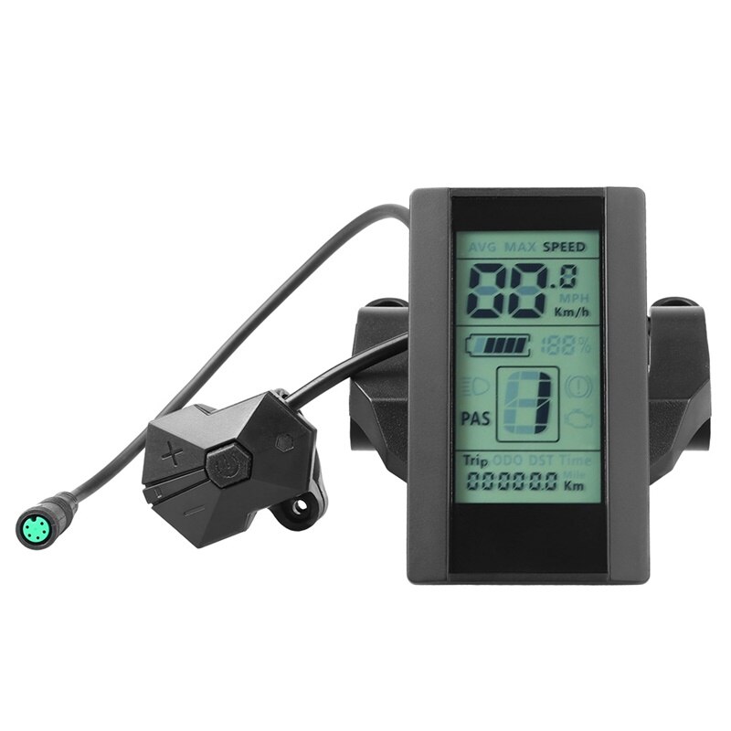 BAFANG C965 800S LCD Display Speed Indicator E bike Conversion Mid Motor Hub Motor BBS01B BBS02B 36V 48V Motor E-bike Kits