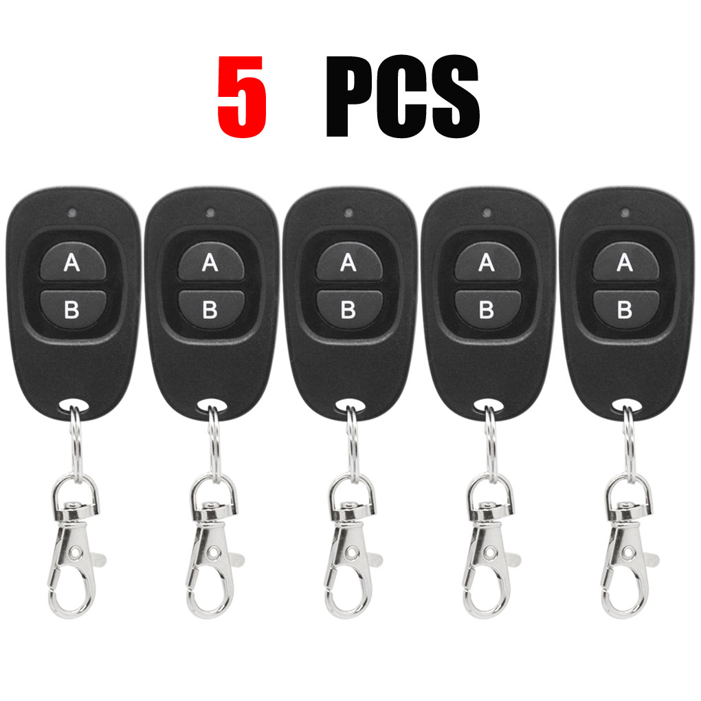 NICE SMILO SM2 / NICE SMILO SM4 Garage Remote Control 433.92MHz Rolling Code Gate Door Opener: RED