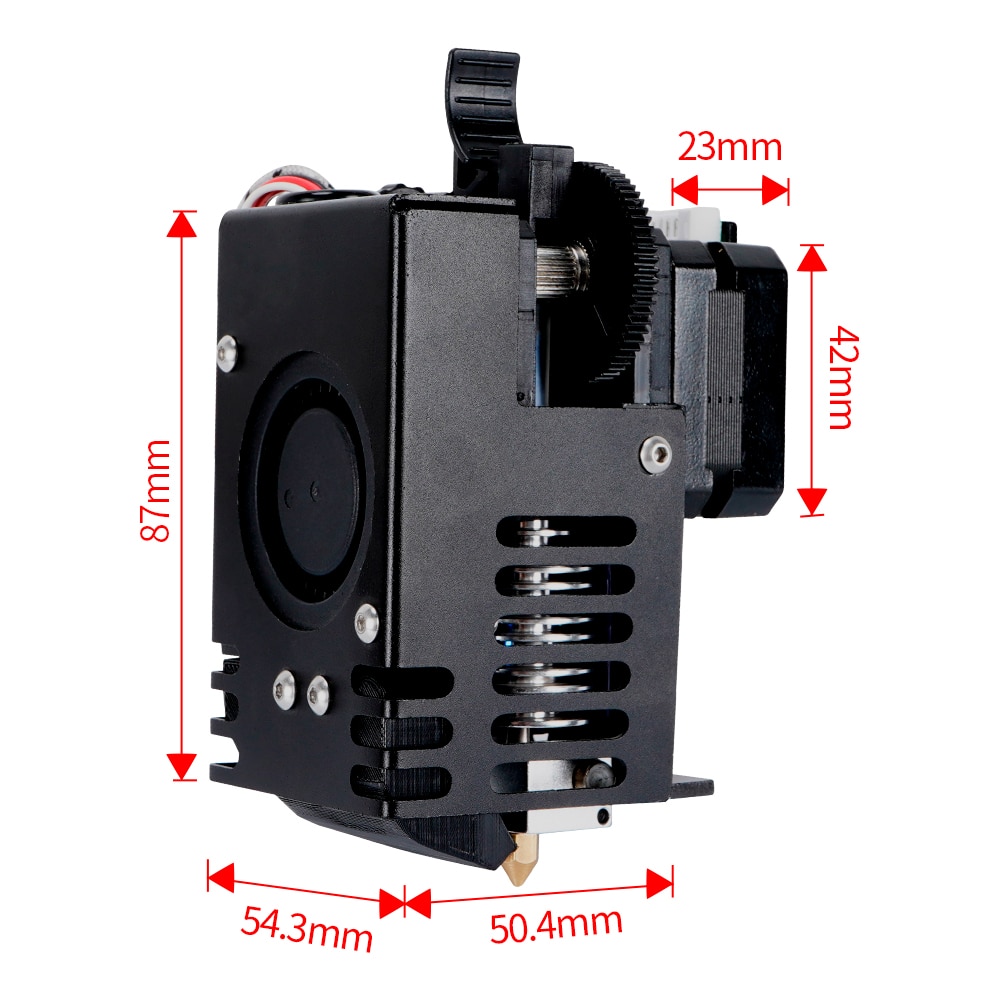 KINGROON Direct Extruder Titan Extrusion 3D Printer Hotend For 1.75mm Filament End For KP3S Ender3 Ender5 CR10 3D Printer