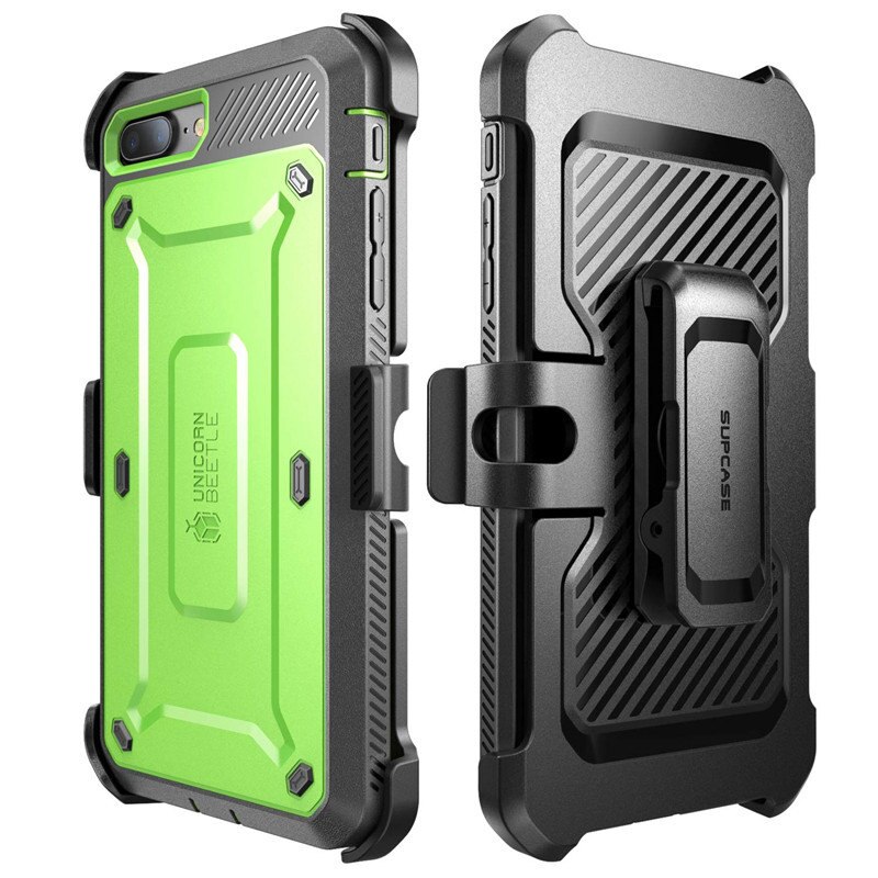 For iphone 8 Plus Case SUPCASE UB Pro Series Full-Body Rugged Holster Protective Cover with Built-in Screen Protector