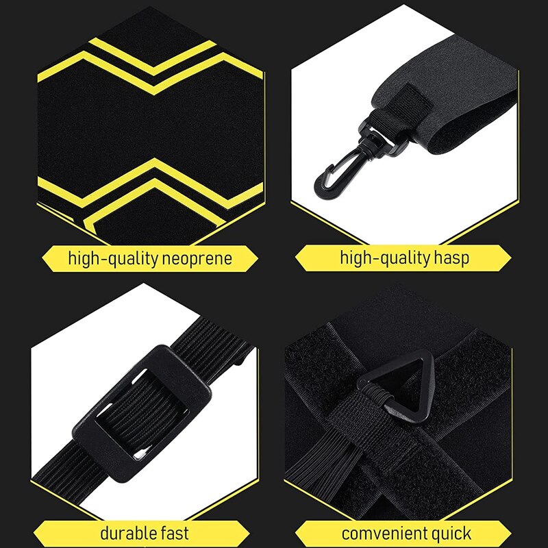 -2 pcs adjustable football trainers, football training belts, solo football trainers for children and adults for volleyball control skills