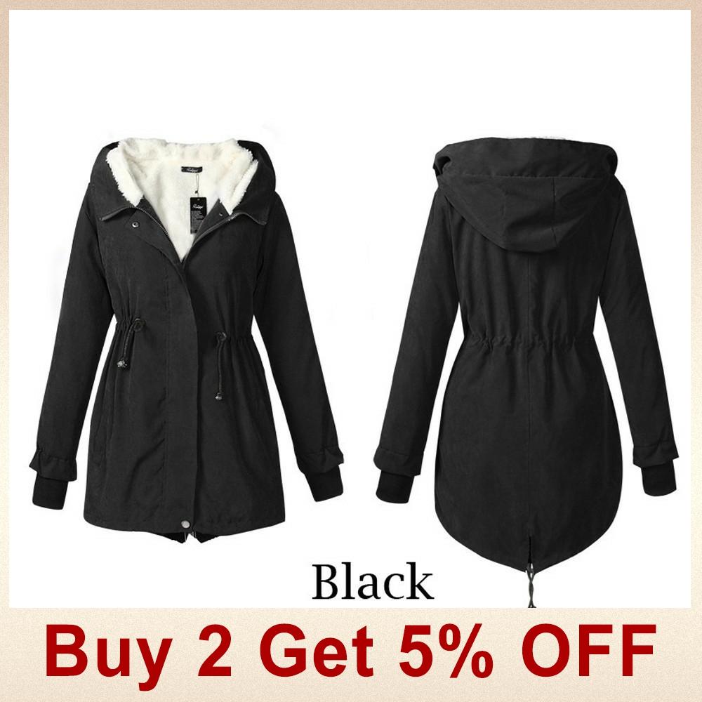 Gentillove parka dames halflange gewatteerde jas winter dikke katoenen warme damesjas jas bovenkleding plus maat 5xl
