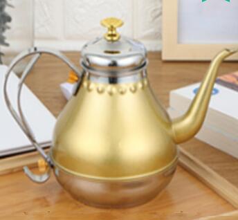 stainless steel tea pot with tea strainer teapot with tea infuser teaware sets tea kettle infuser teapot for induction