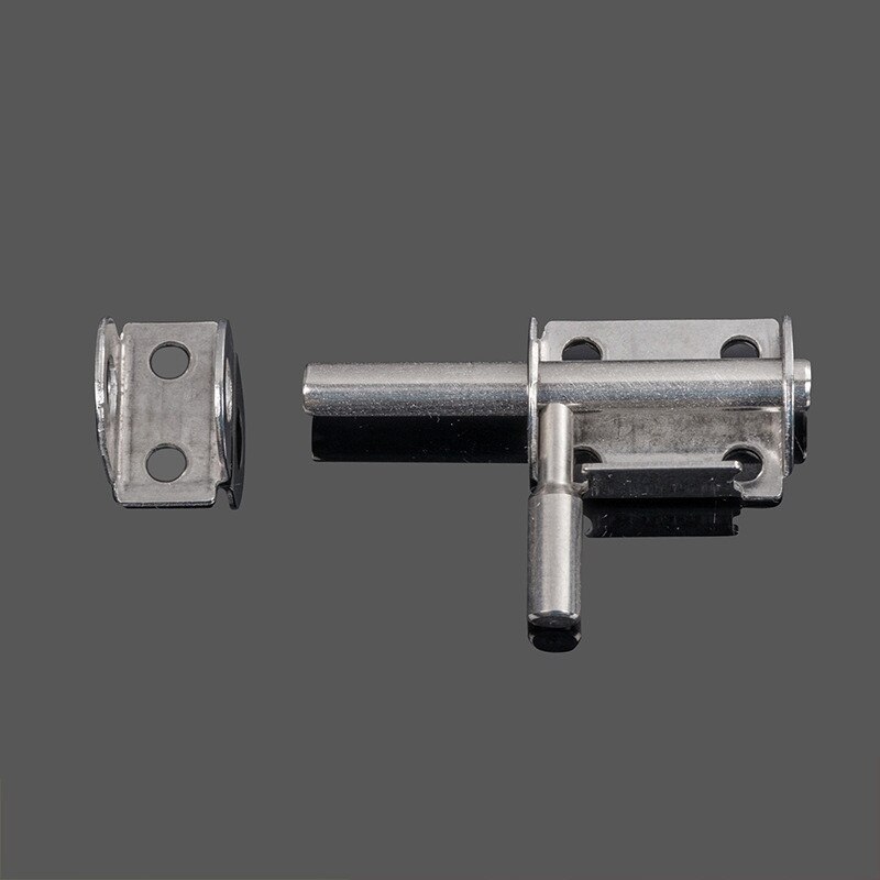 1Pc Slide Bolt Gate Latch Heavy Duty Premium Safety Stainless Steel Barrel Bolt Gate Latch Door Lock Window Latch Door Bolts
