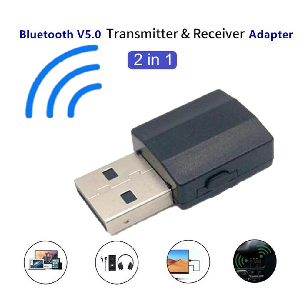 Bluetooth Dongle Adapter 5.0 Wireless Usb Audio Adapter Voor Laptop Speaker Muziek Bluetooth Ontvanger Zender Voor Tv Pc