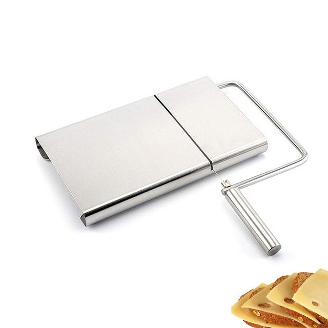 Hoonra 1Pcs Rvs Kaasschaaf Multifunctionele Kaas Boter Slicer Cutter Handvat Snijmachine Keuken Accessoires: Default Title