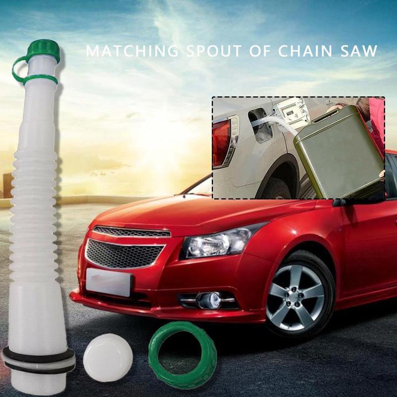 1Pcs Car Drum Replacement SPOUT &amp; PARTS KIT For Rubbermaid Kit Fuel Replacement Auto Cap Parts Accessories Spout Gas Can I8R4