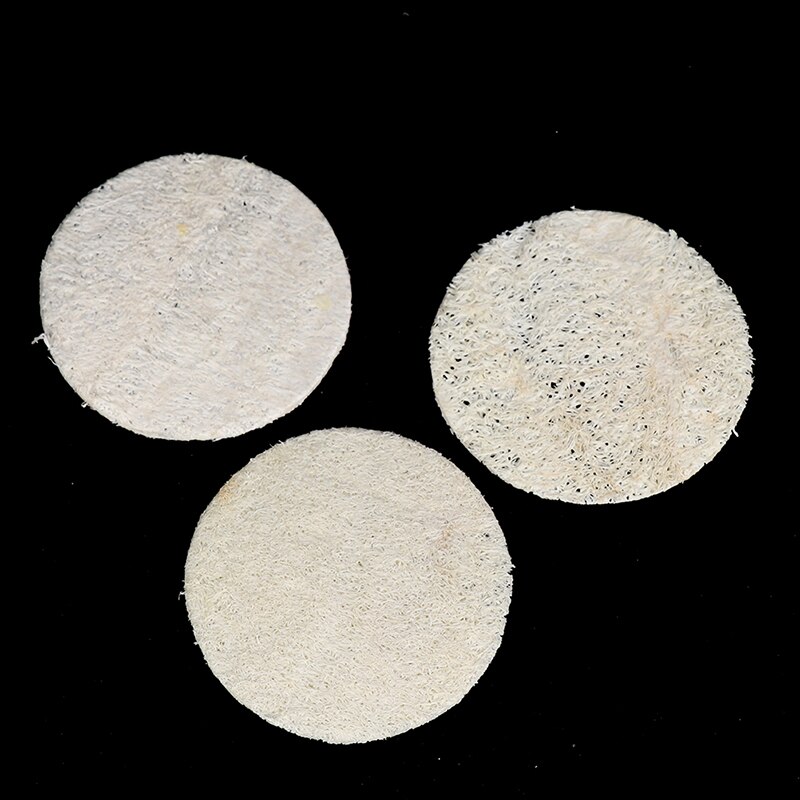 10pc Natürliche Luffa Schwamm Schlecht Reiben Peeling Schlecht Handschuh Oval Schlecht gesicht Handtuch