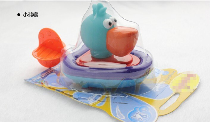 Top Pull linie boot bad spielzeug baby backguy Spielen in wasser uhrwerk baby spielzeug schwimmen wasser spielzeug kinder Wunde -up Puppe
