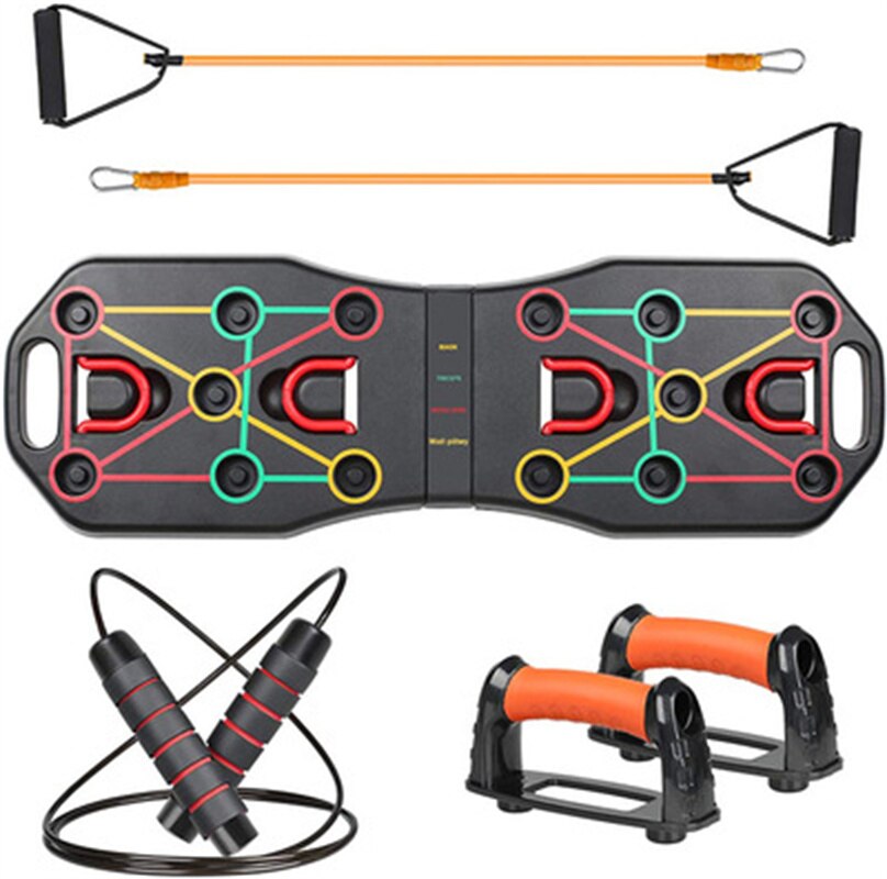 Folding Push Up Board Gym Home Fitness Exercise Equipment Body Training Push-Up Stand Triceps Shoulder Muscle Strength Trainer: TYPE 4