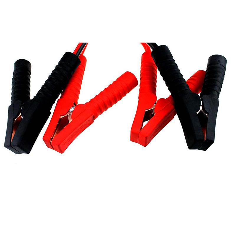 12Ft 10 Gauge Heavy Duty Booster Cable Emergency Car Battery Jumper Cables 500A