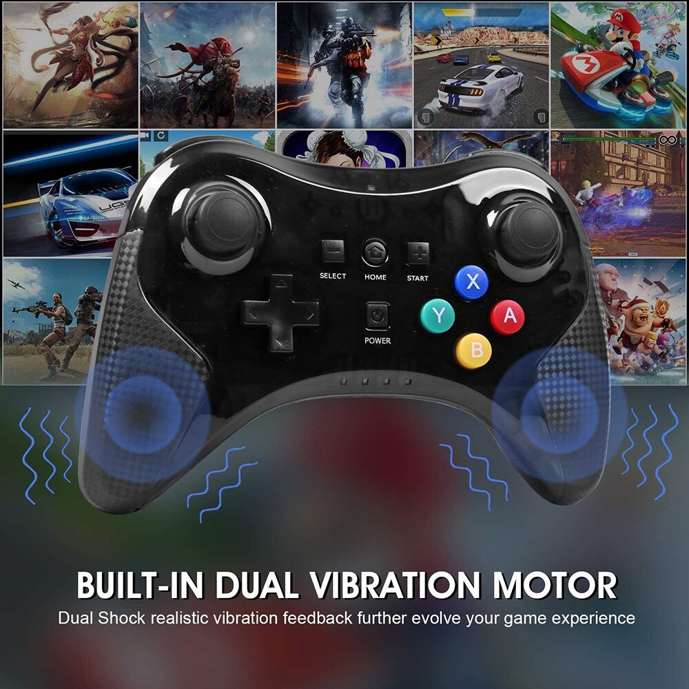 Bluetooth Gamepad Draadloze Wii U Pro Controller Voor Nintendo Wii U Console