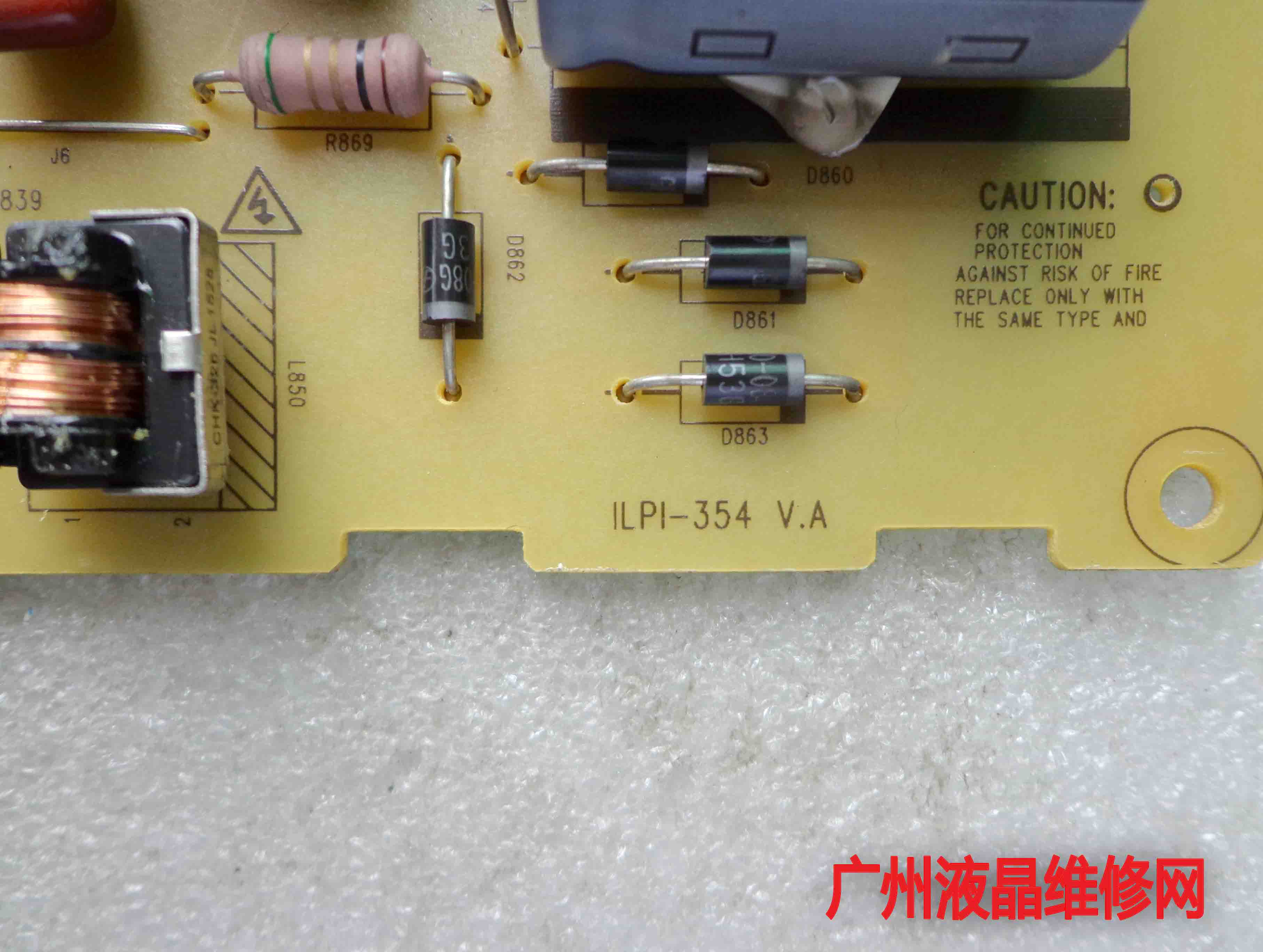 SE2218HV power panel says ILPI-354 V.A 491A011H1400H05