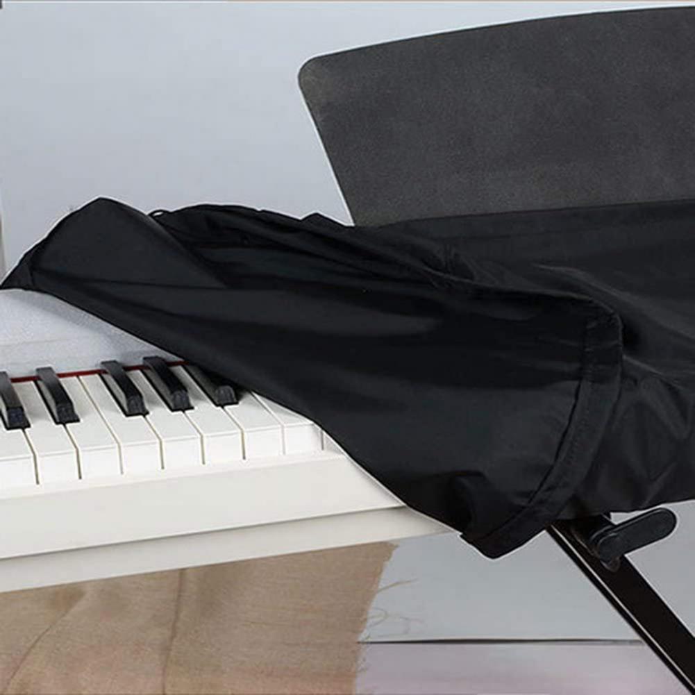 Electronic Keyboard Case Dust-proof Black Piano Keyboard Protective Dust Cover for 88 Keys Electronic Keyboard Digital Piano