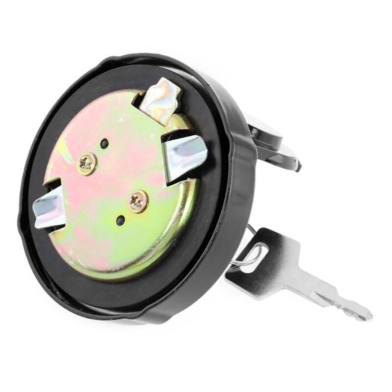 Excavator Fuel Tank Cap with 2 Keys for Takeuchi Excavator Track Loader Excavator Accessories 15521-00500